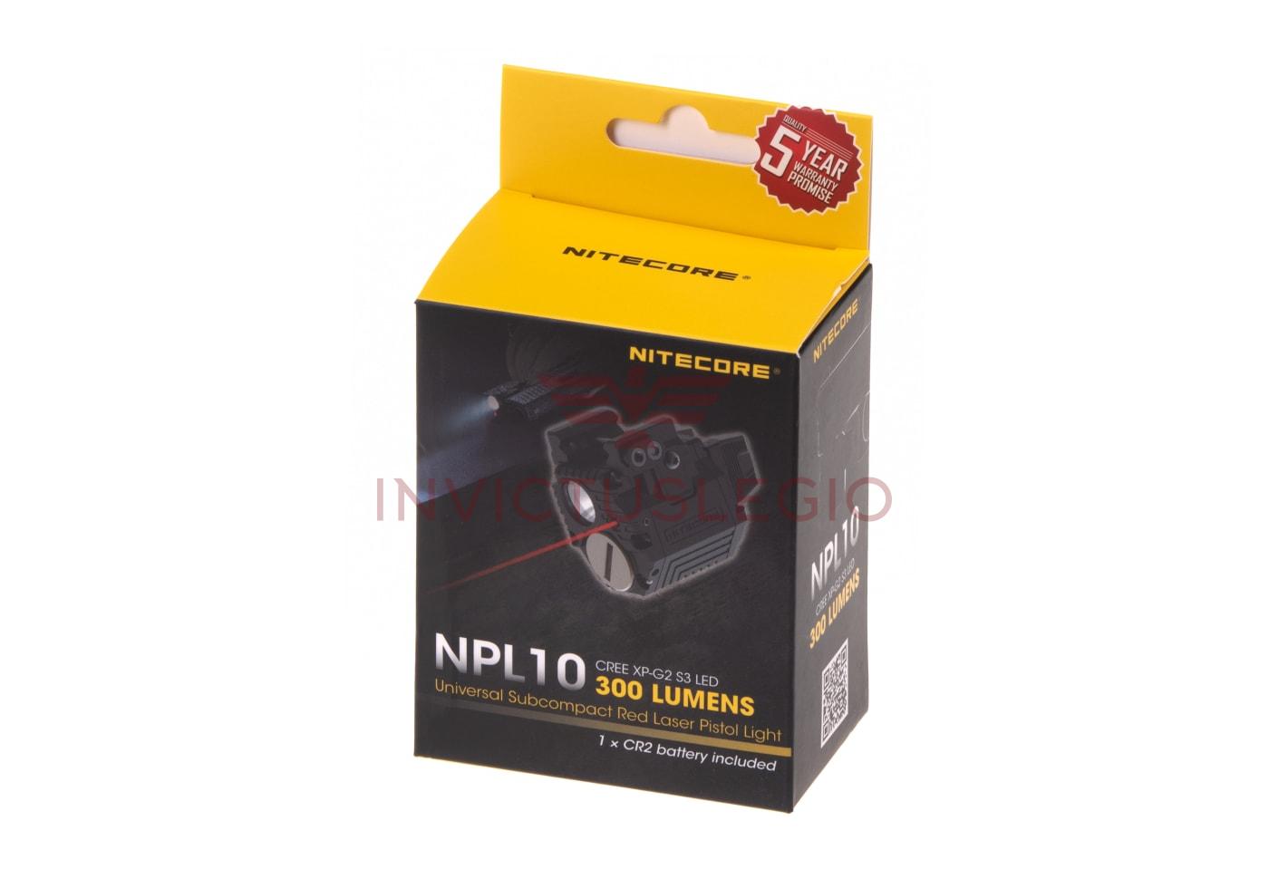 Nitecore NPL10 Pistol Light / Laser