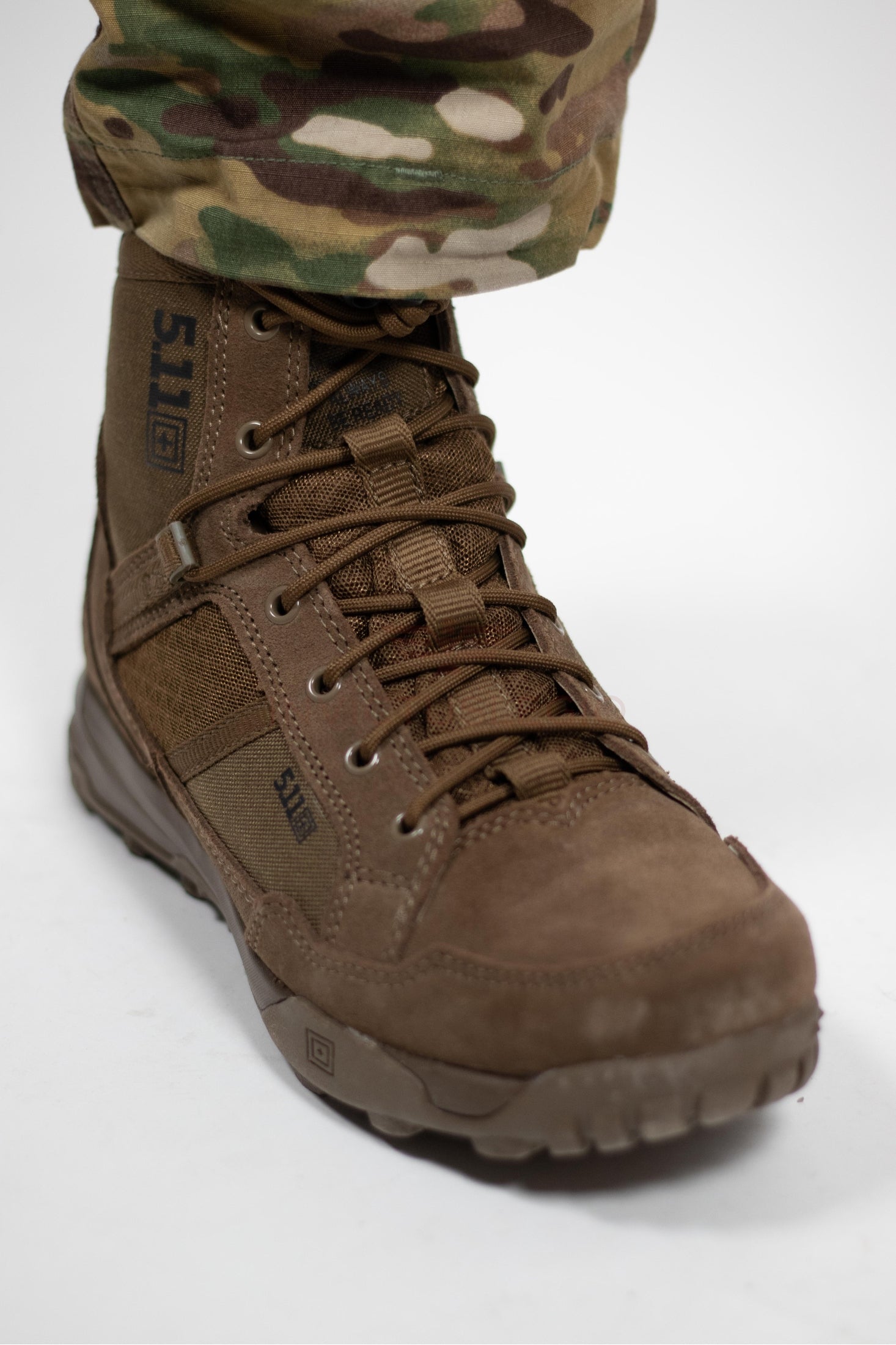 5.11 Tactical A/T NON-ZIP BOOTS 6" Dark Earth