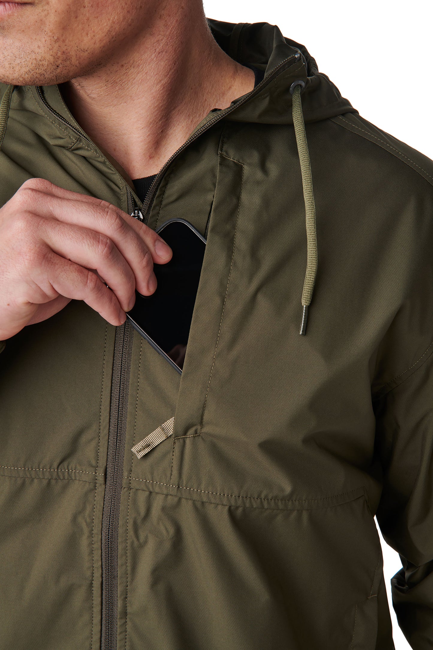 5.11 TACTICAL RADAR PACKABLE HOODED JACKET