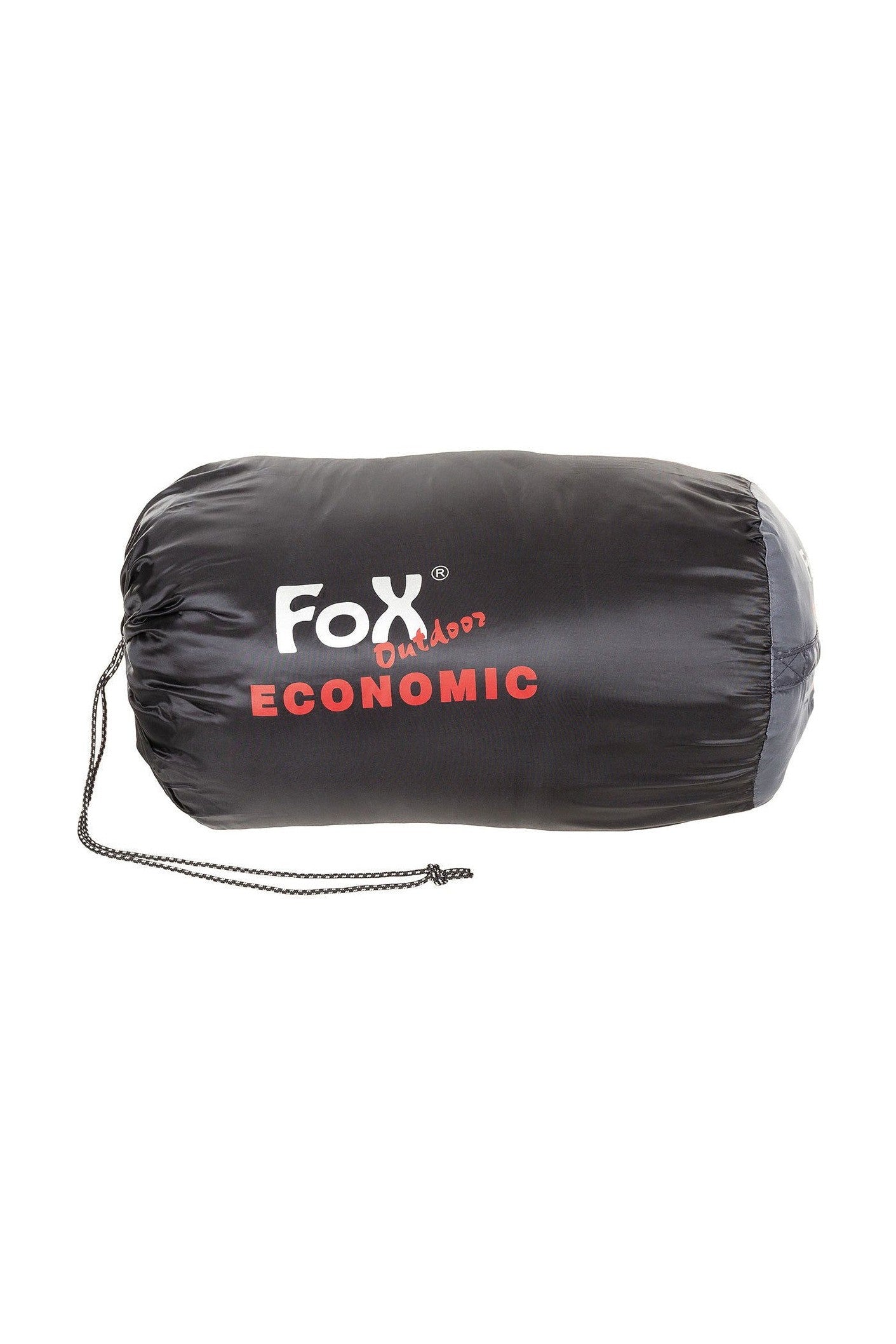 FOX OUTDOOR Mumienschlafsack, "Economic", schwarz-grau - INVICTUSLEGIO