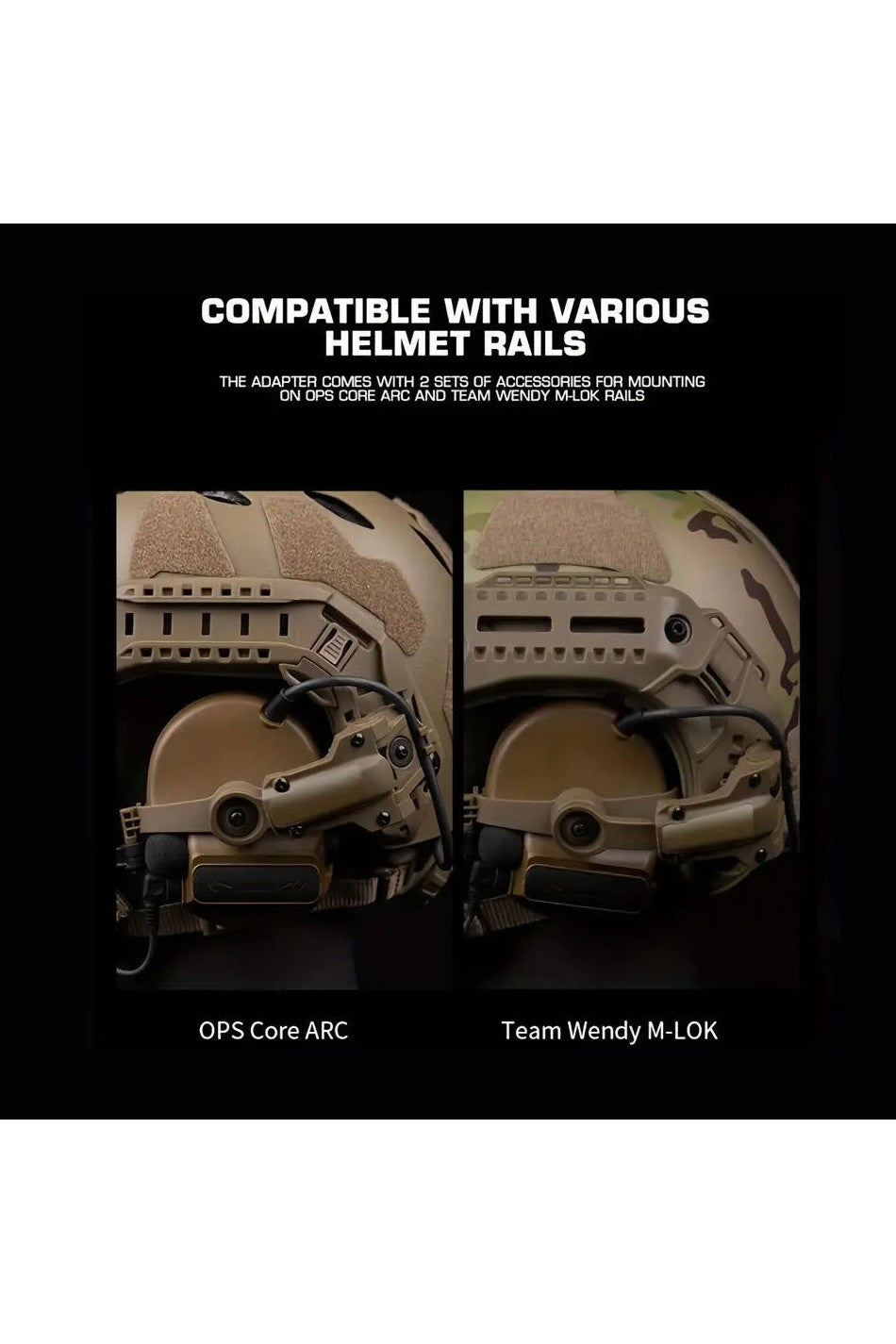 Headset-Montage-Adapter Peltor - INVICTUSLEGIO