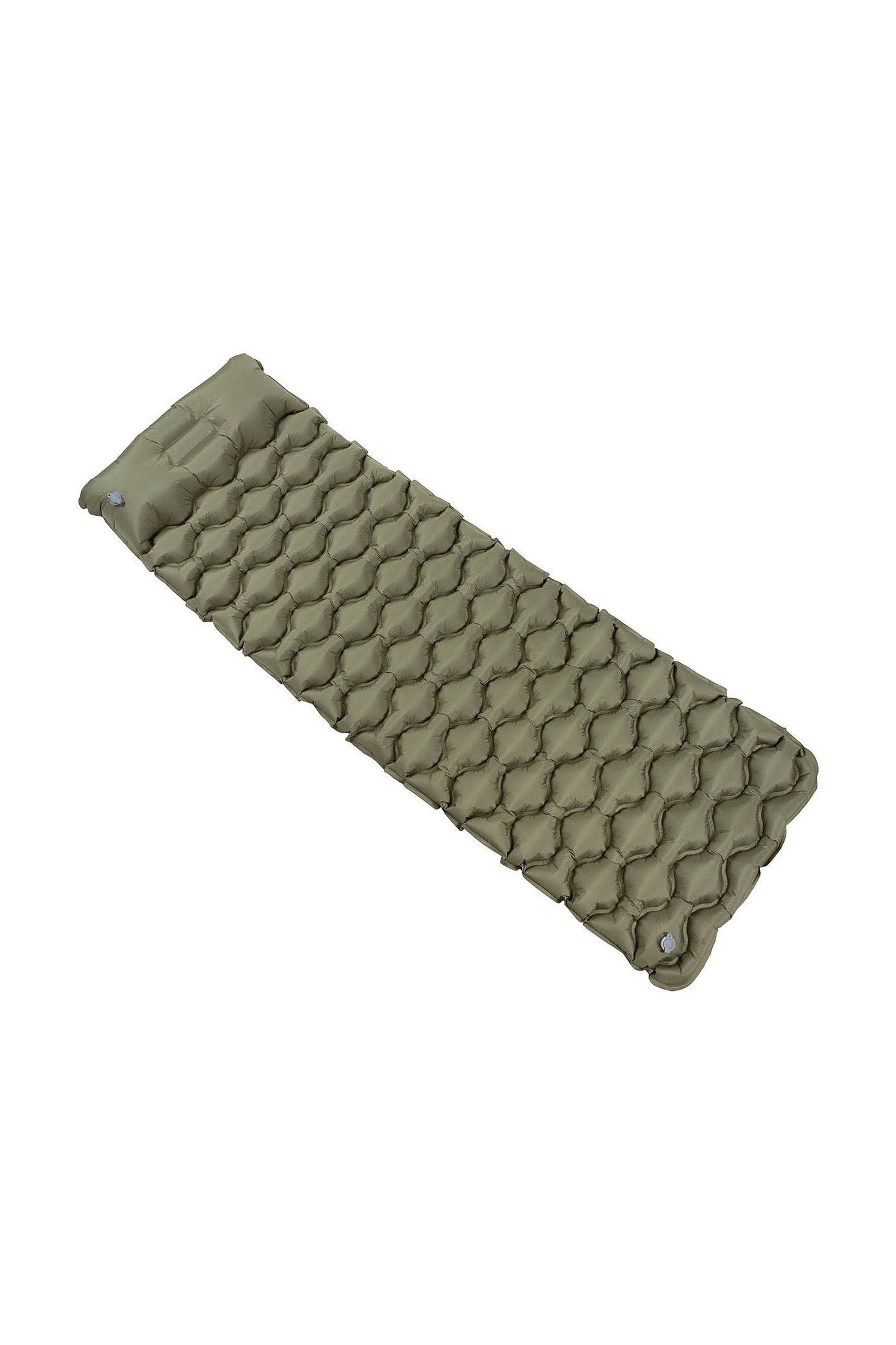 Isomatte aufblasbar mit Kopfteil 190 x 68 x 6,5 cm GRÜN MFH - INVICTUSLEGIO