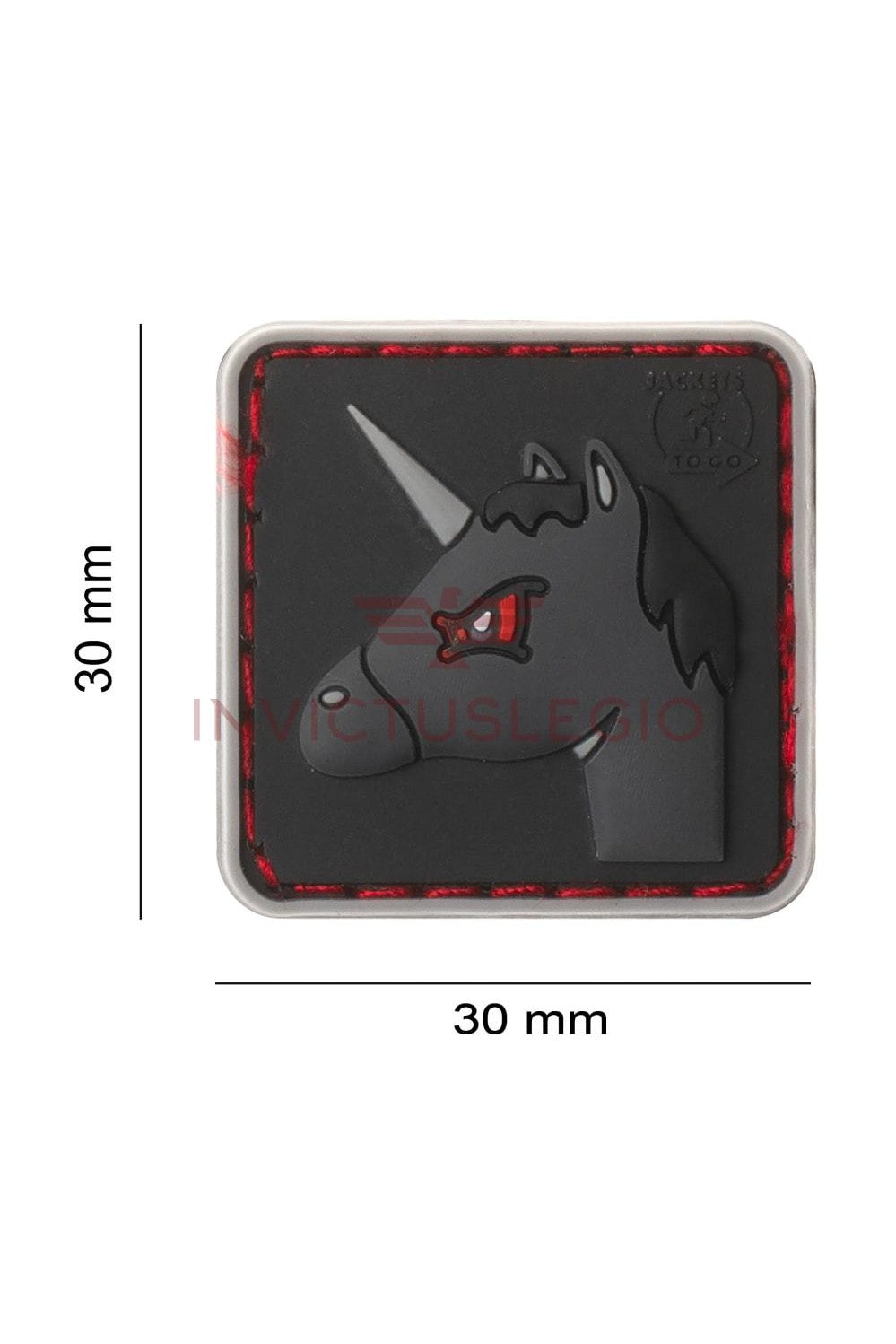 JTG ANGRY UNICORN RUBBER PATCH - INVICTUSLEGIO