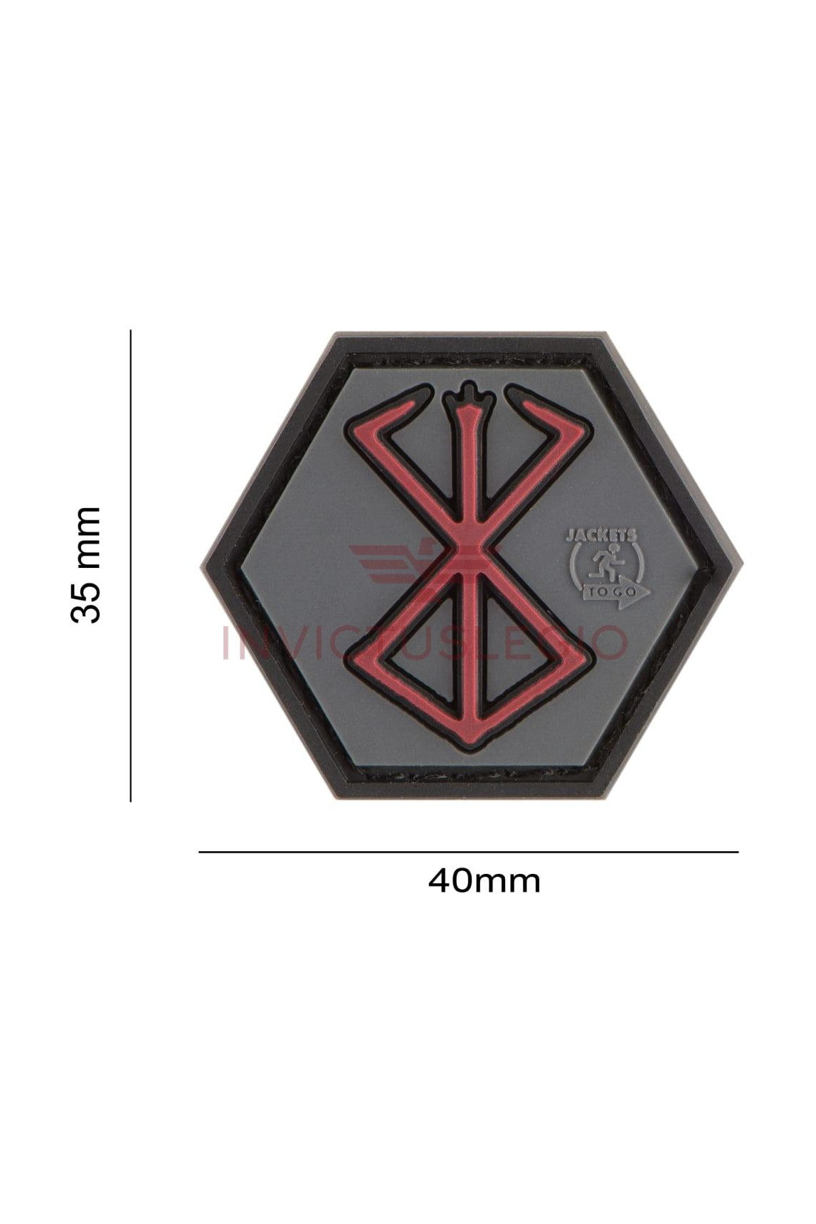 JTG BERSERKER RUNE RUBBER PATCH - INVICTUSLEGIO
