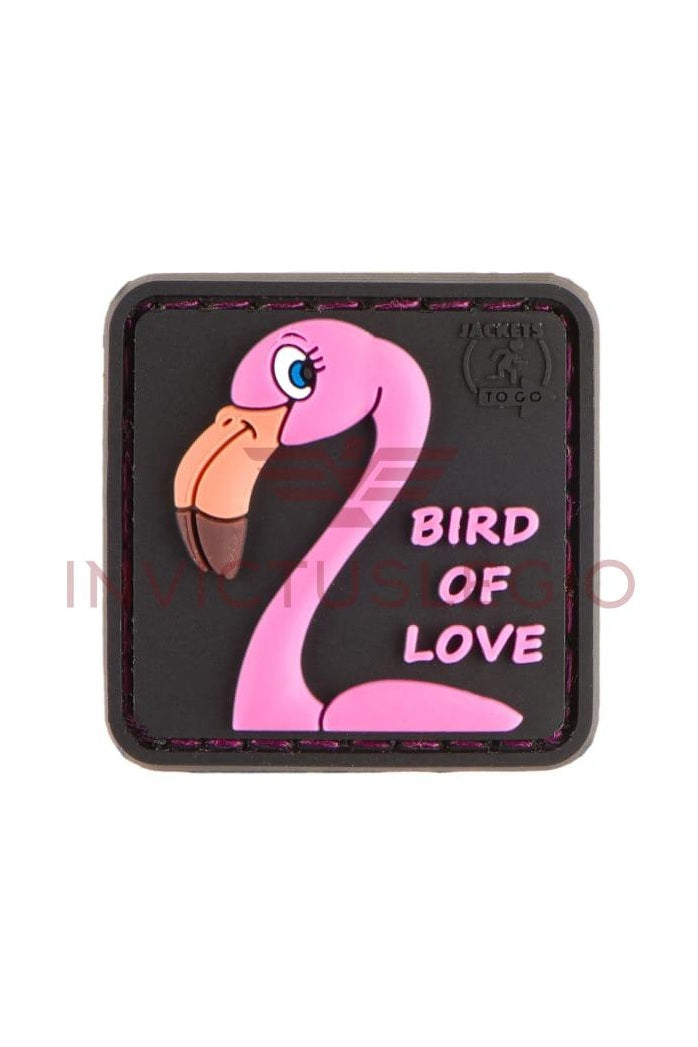 JTG BIRD OF LOVE RUBBER PATCH - INVICTUSLEGIO