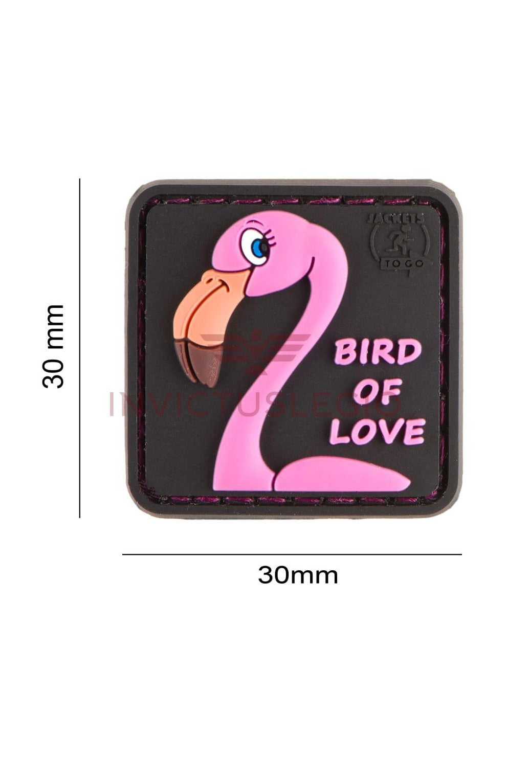 JTG BIRD OF LOVE RUBBER PATCH - INVICTUSLEGIO