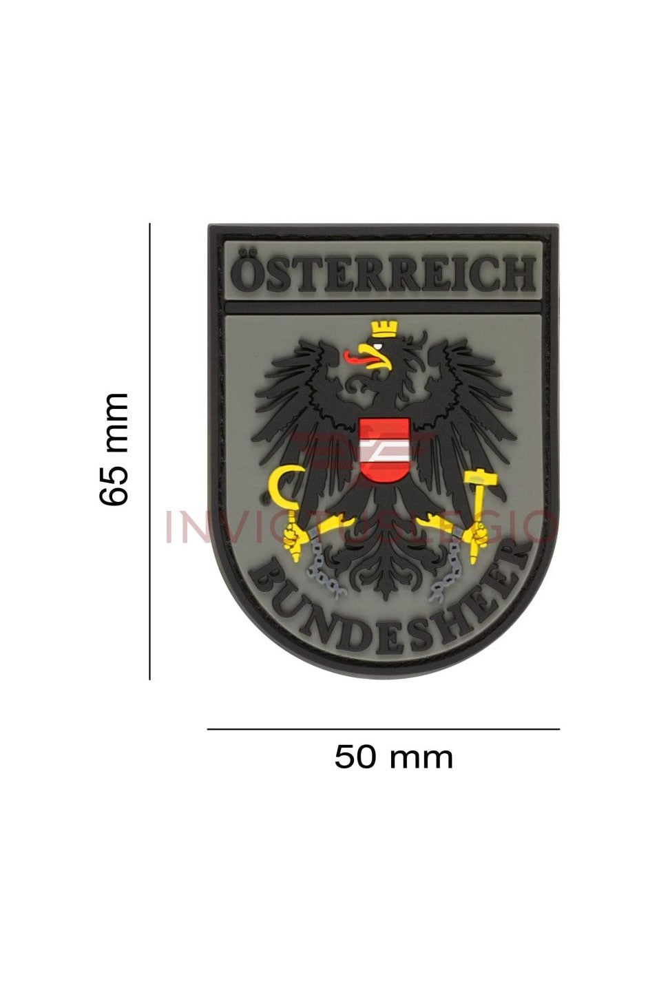 JTG BUNDESHEER RUBBER PATCH - INVICTUSLEGIO