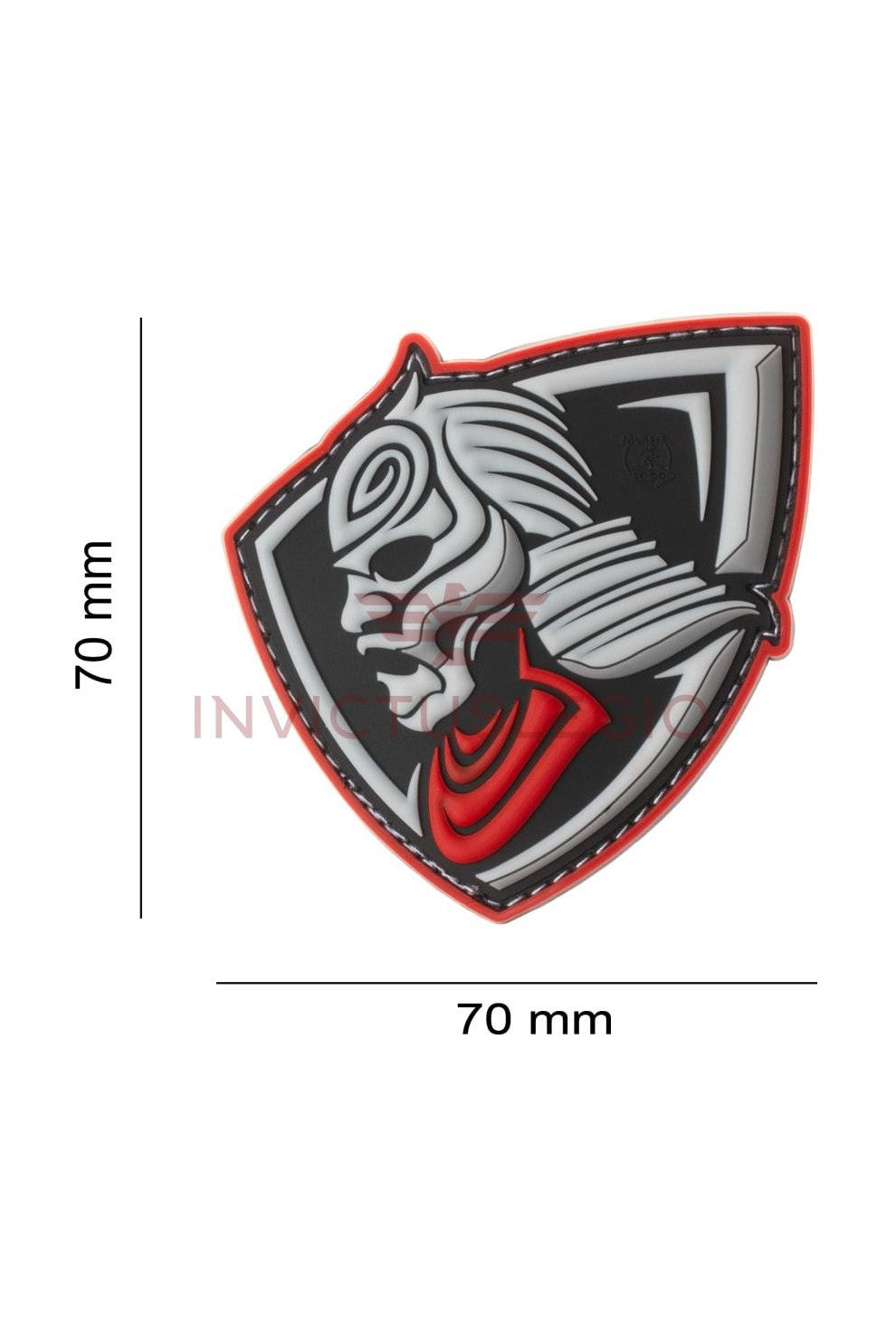 JTG LONE WARRIOR RUBBER PATCH - INVICTUSLEGIO