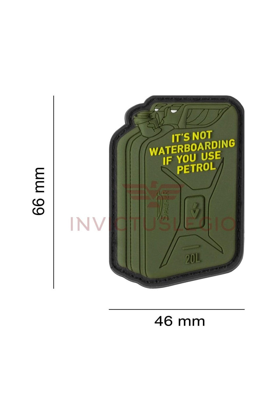 JTG NOT FOR EVERY BODY RUBBER PATCH - INVICTUSLEGIO