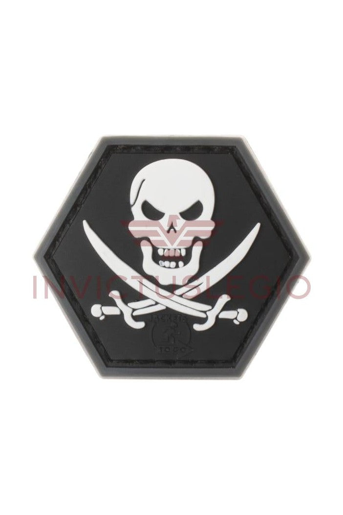 JTG NO FEAR PIRATE RUBBER PATCH - INVICTUSLEGIO