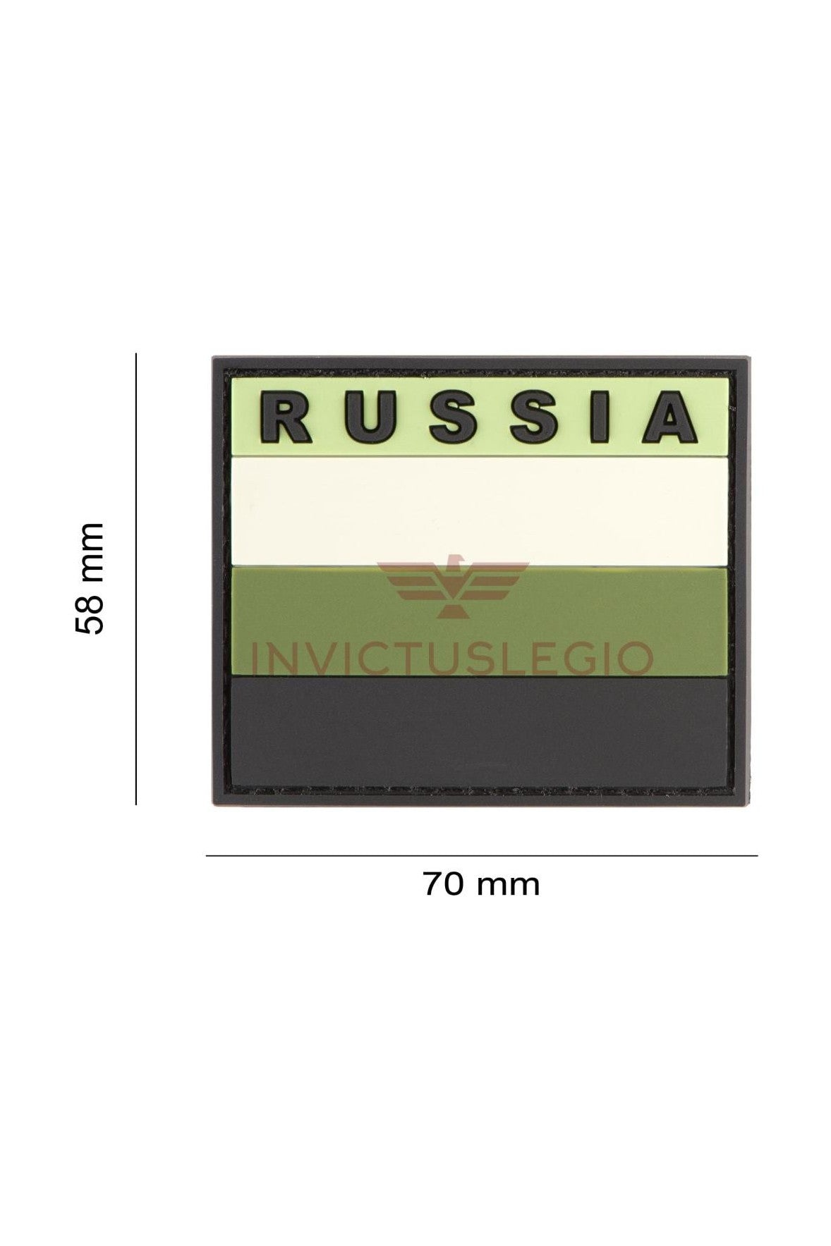 JTG RUSSIA FLAG RUBBER PATCH - INVICTUSLEGIO