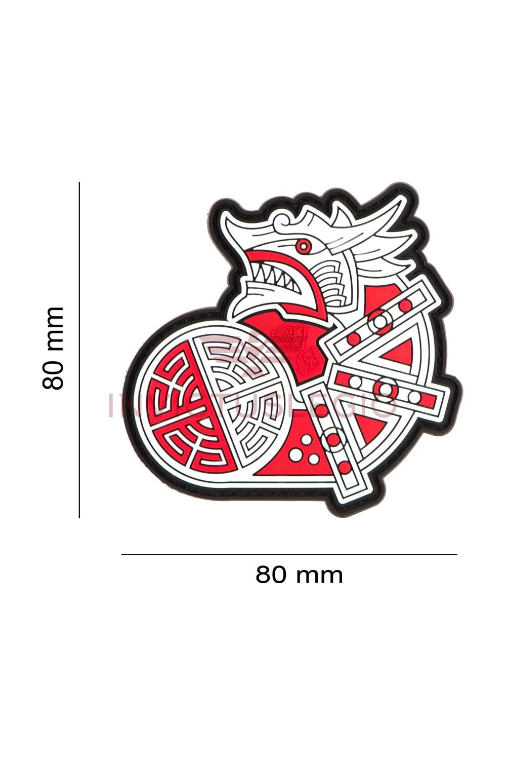 JTG VIKING DRAGON SHIP HEAD RUBBER PATCH - INVICTUSLEGIO