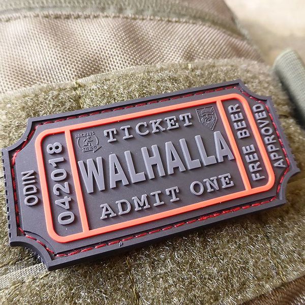 Patch WALHALLA TICKET BEER - INVICTUSLEGIO