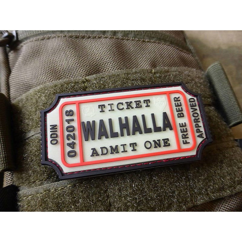 Patch WALHALLA TICKET BEER - INVICTUSLEGIO
