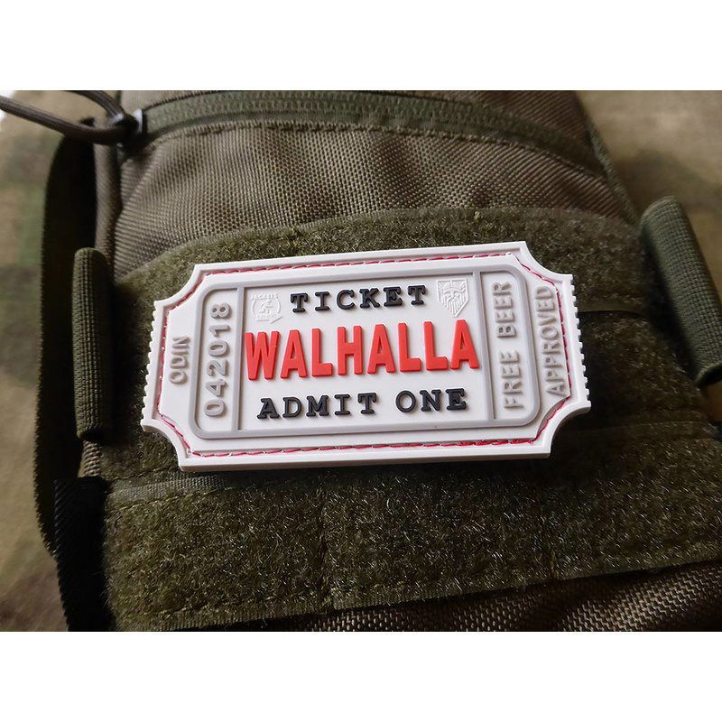 Patch WALHALLA TICKET BEER - INVICTUSLEGIO