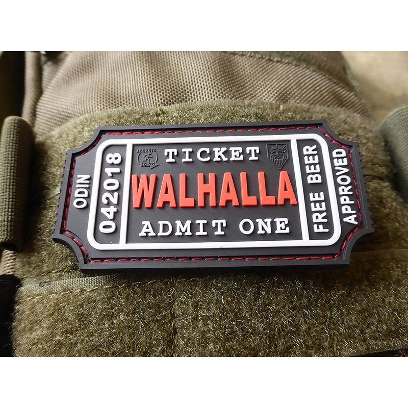 Patch WALHALLA TICKET BEER - INVICTUSLEGIO