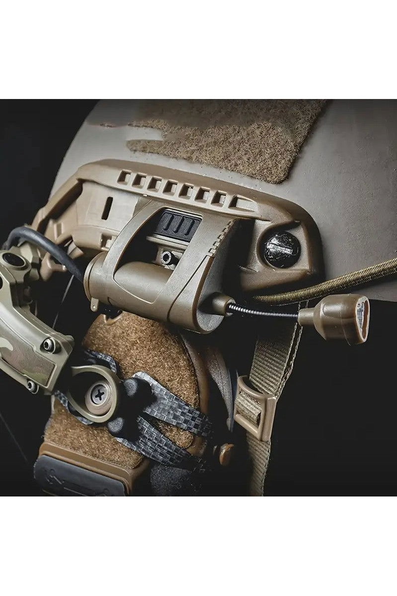 Ultra-Helles 3-Modus LED-Helmlicht mit Clip-On-Halterung - INVICTUSLEGIO