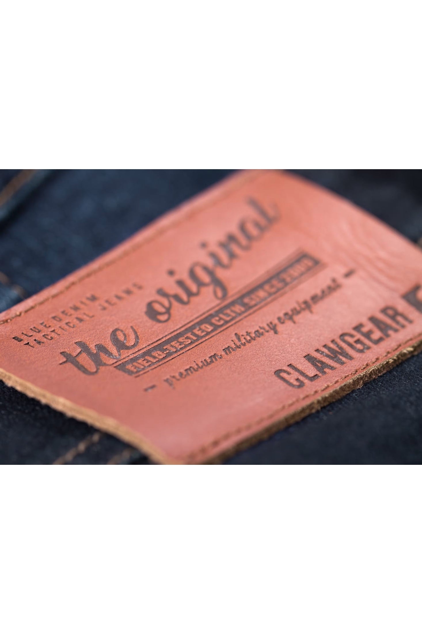 Clawgear BLUE DENIM TACTICAL FLEX JEANS Midnight Washed