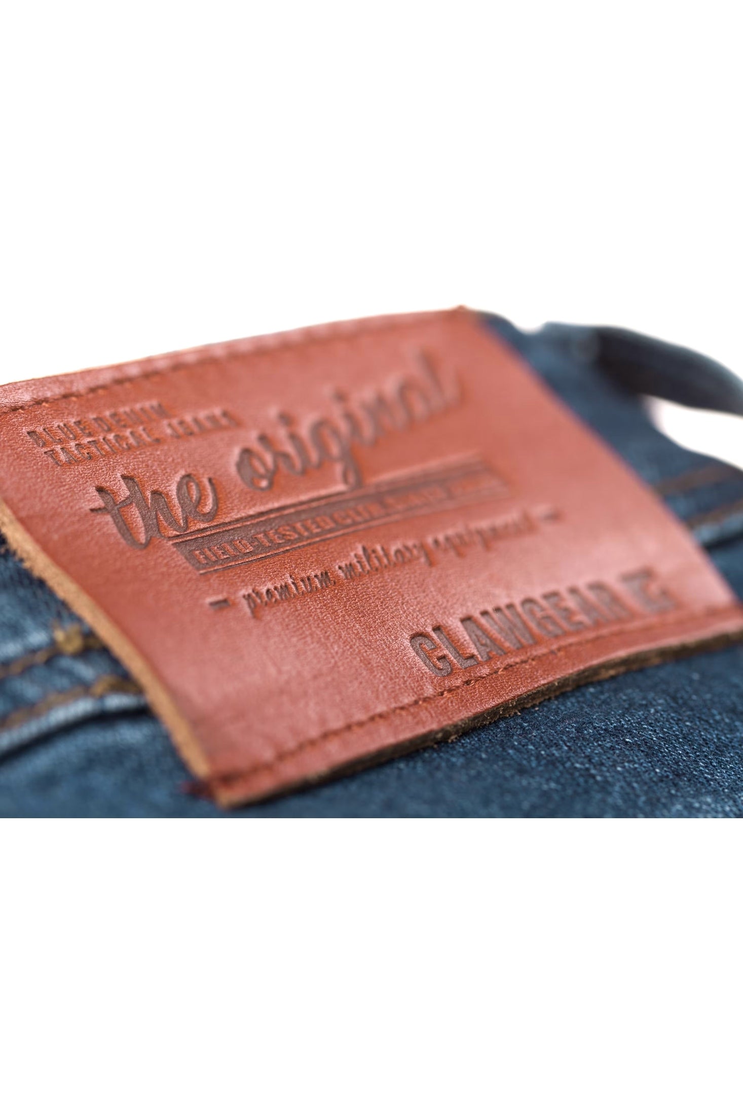 Clawgear BLUE DENIM TACTICAL FLEX JEANS Sapphire Washed