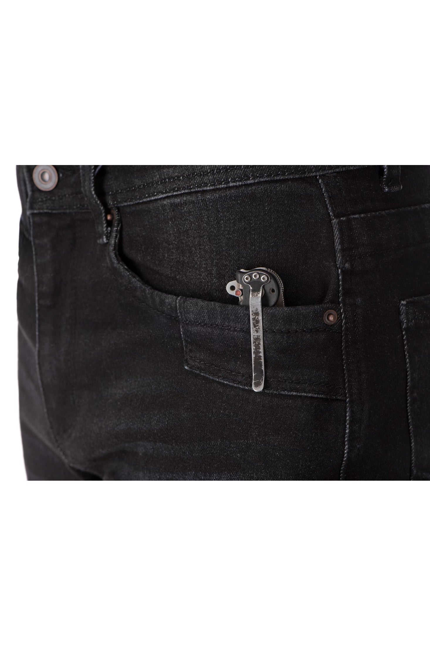 Clawgear BLUE DENIM TACTICAL FLEX JEANS Black Grey Washed