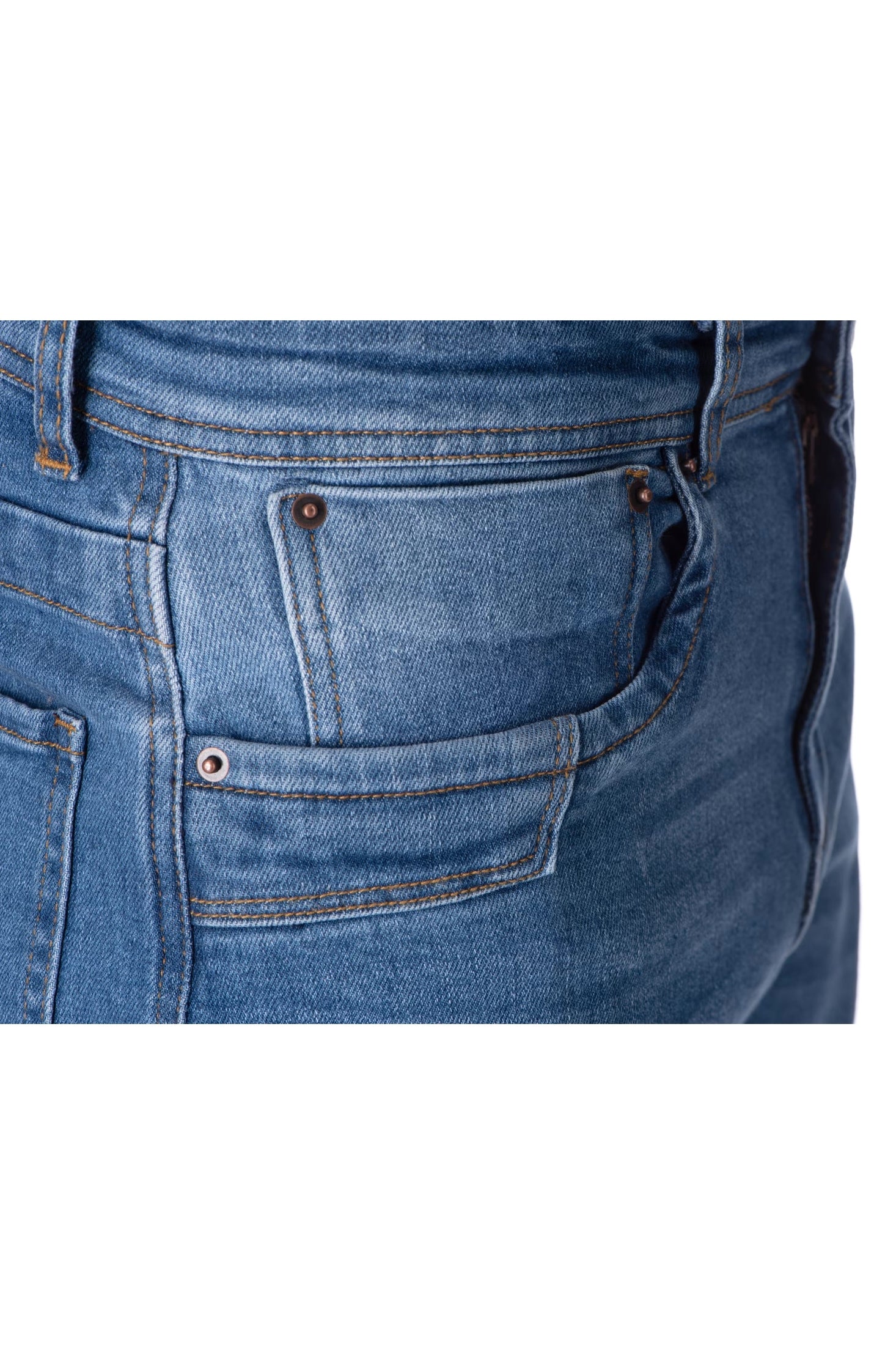 Clawgear BLUE DENIM TACTICAL FLEX JEANS Mid Blue Washed