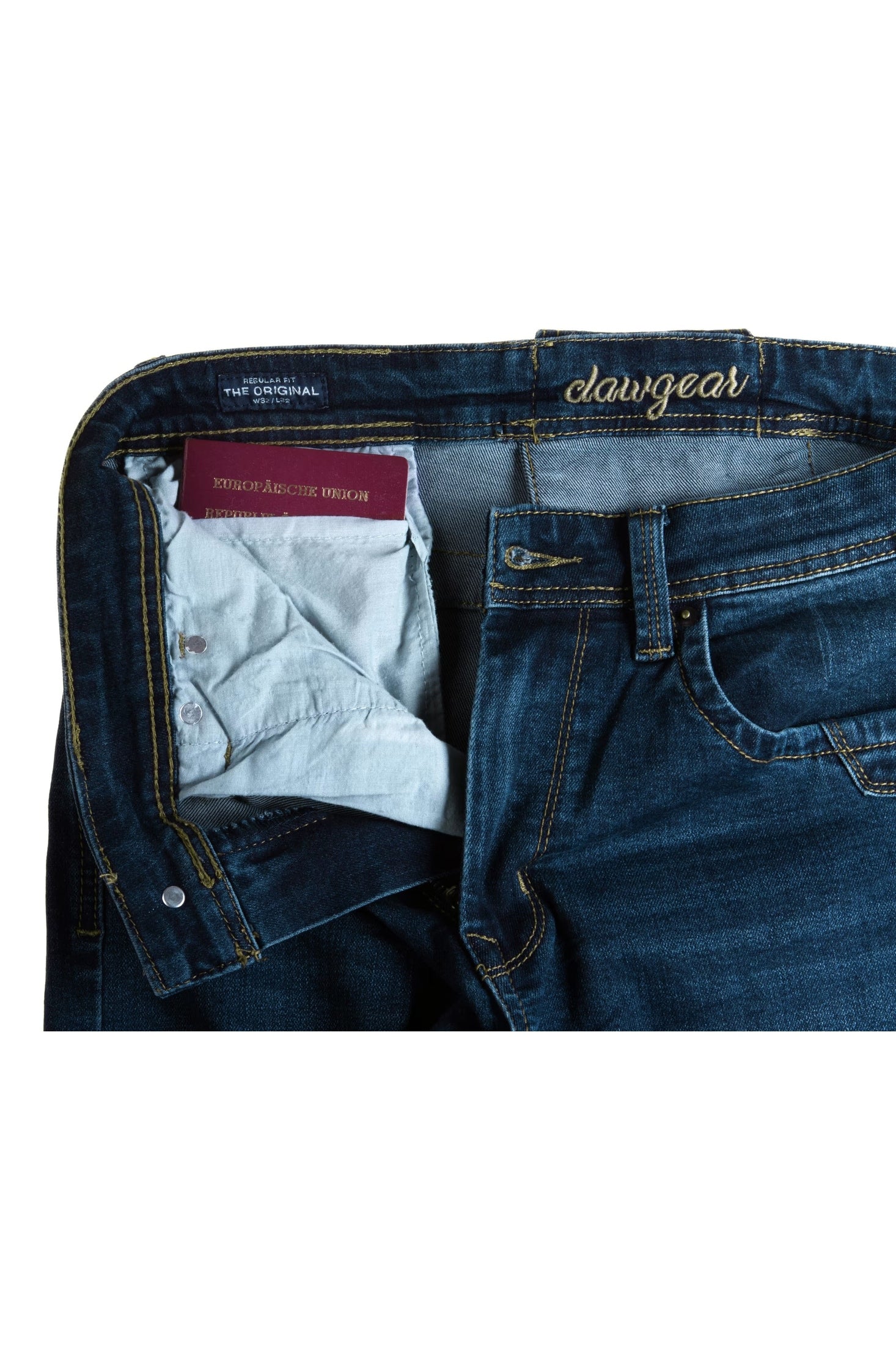 Clawgear BLUE DENIM TACTICAL FLEX JEANS Midnight Washed