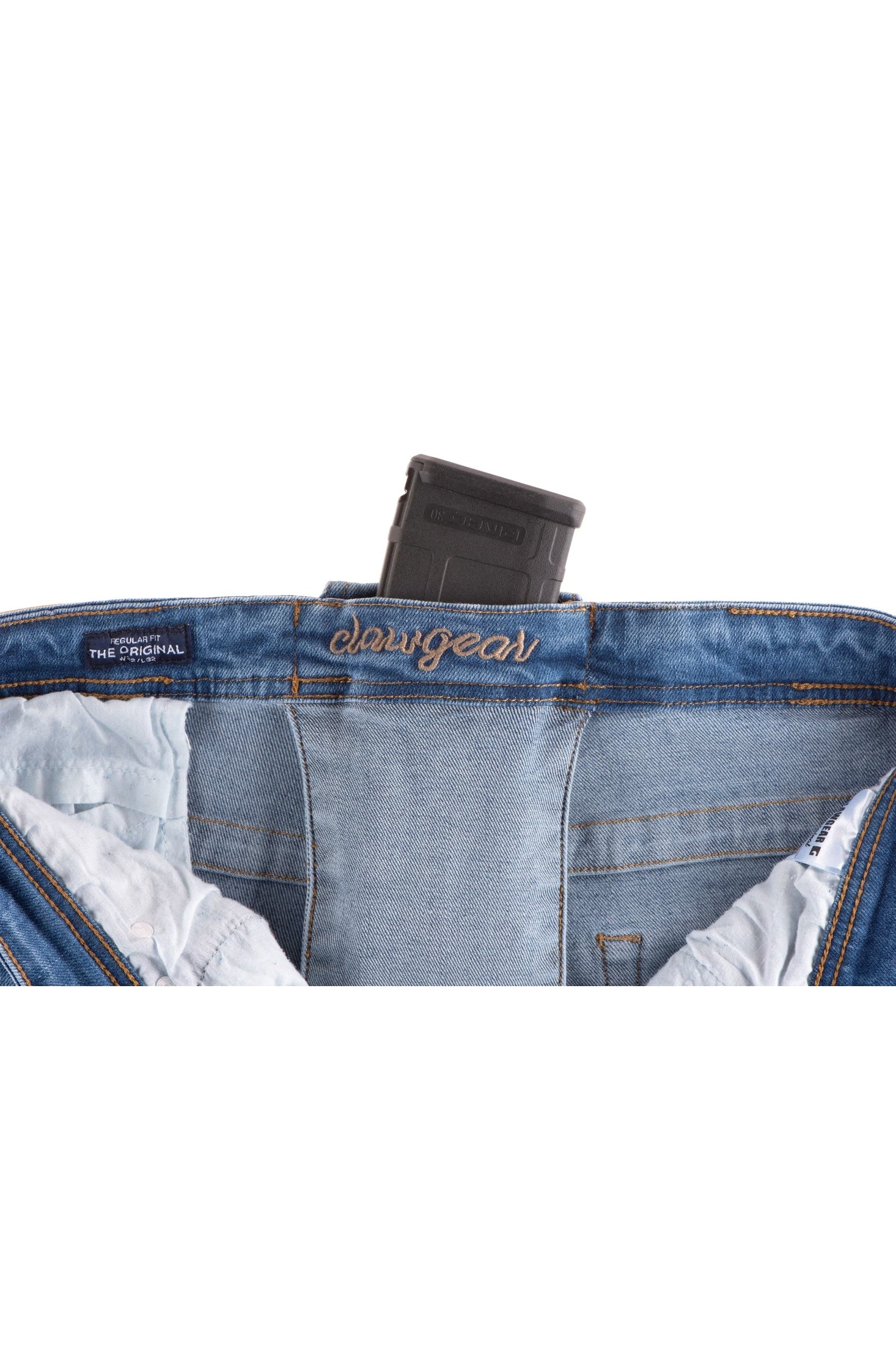 Clawgear BLUE DENIM TACTICAL FLEX JEANS Mid Blue Washed