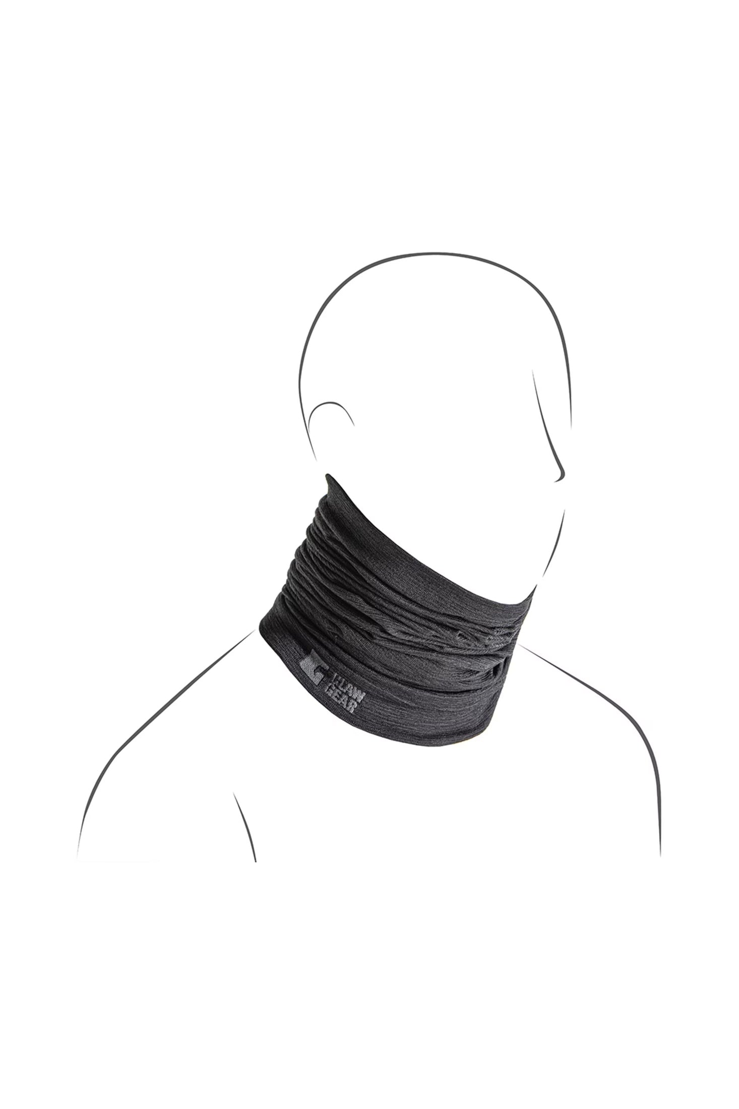 Clawgear MERINO SEAMLESS NECK GAITER LONG