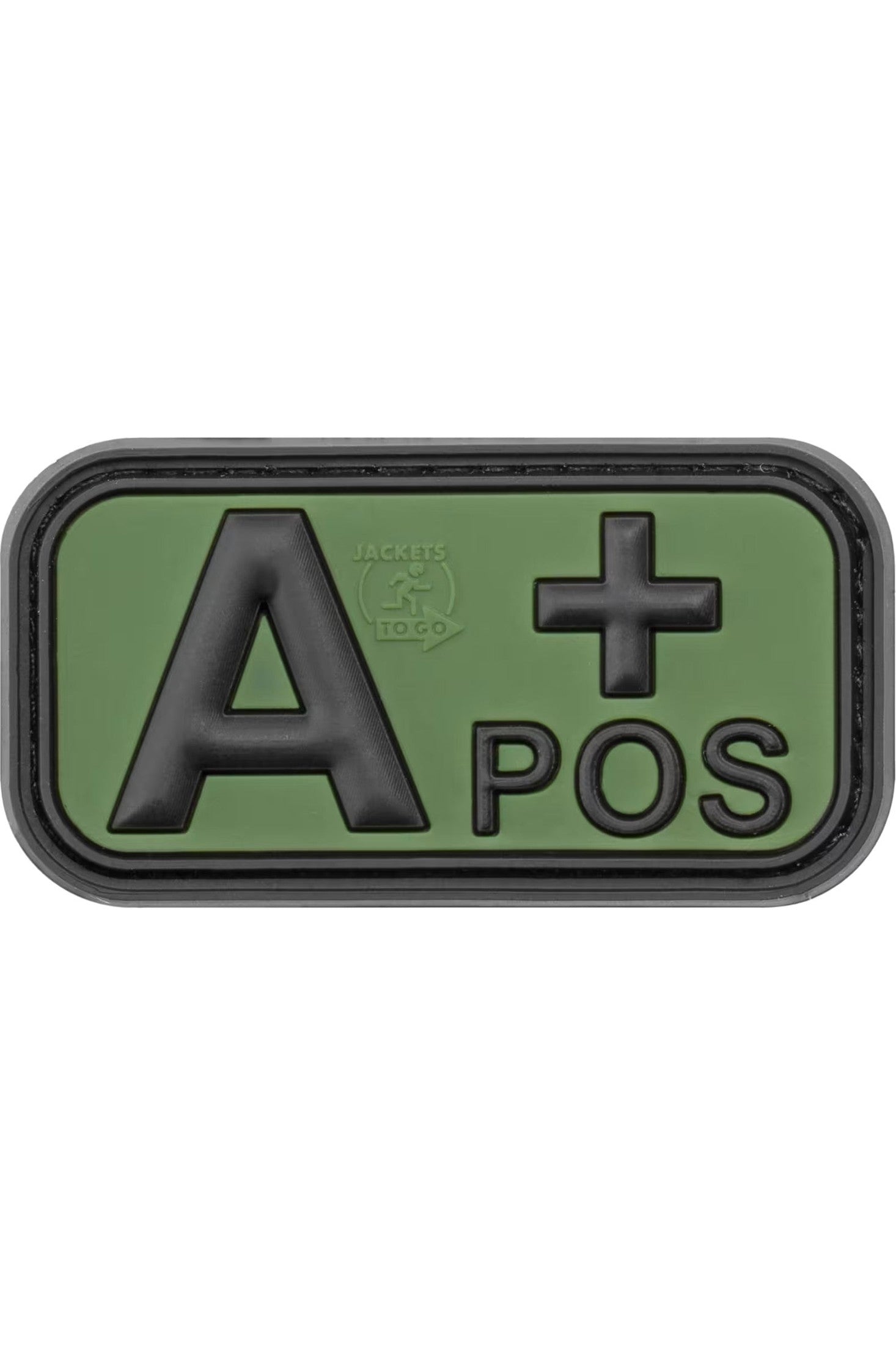 JTG Bloodtype Rubber Patch A Pos