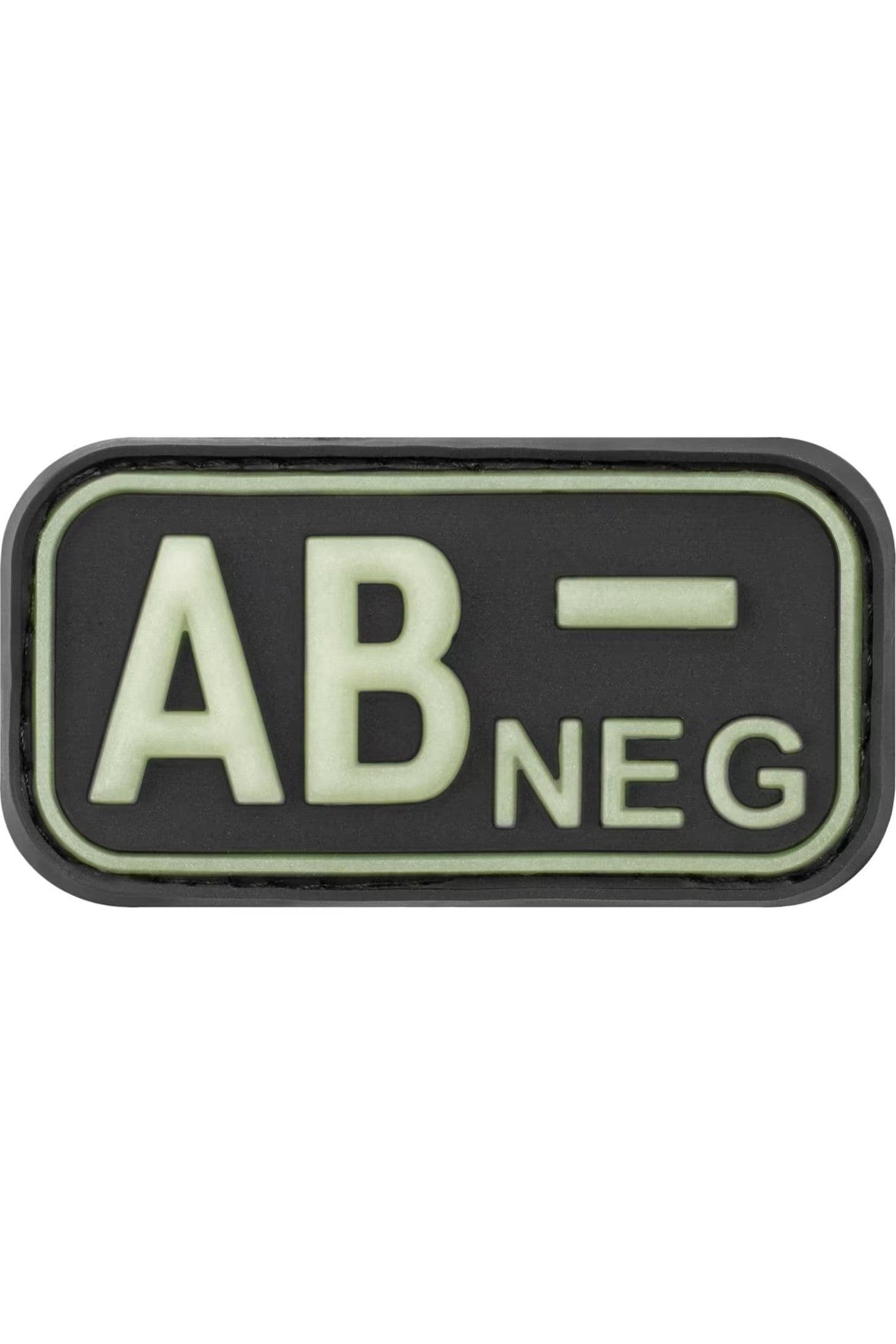 JTG Bloodtype Rubber Patch AB Neg