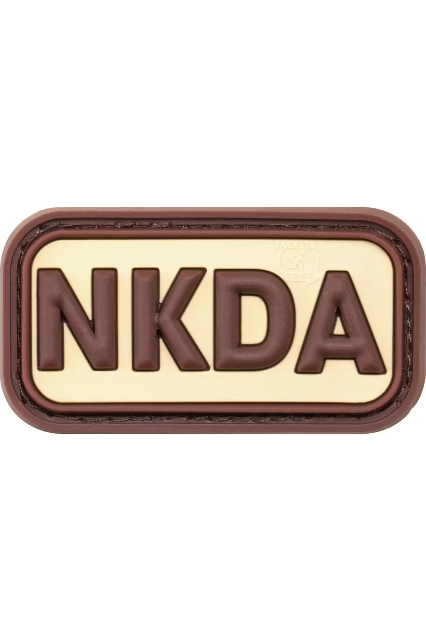 JTG NKDA Rubber Patch