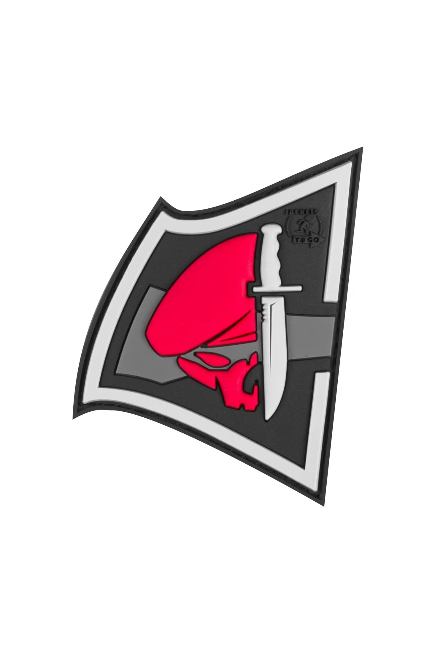 JTG Rebel Skull Rubber Patch