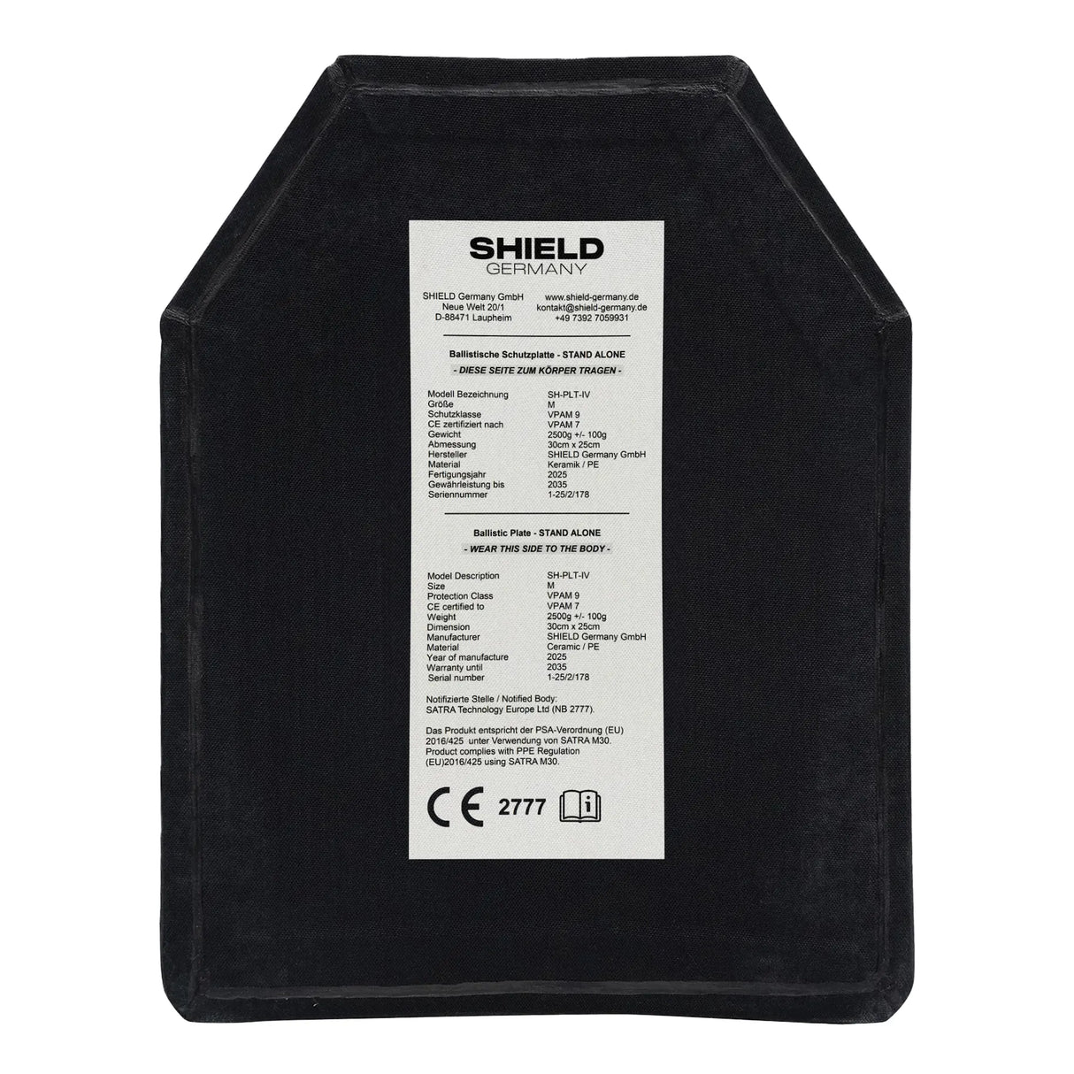 SK4 / VPAM9 Platte Multicurved 2,5kg