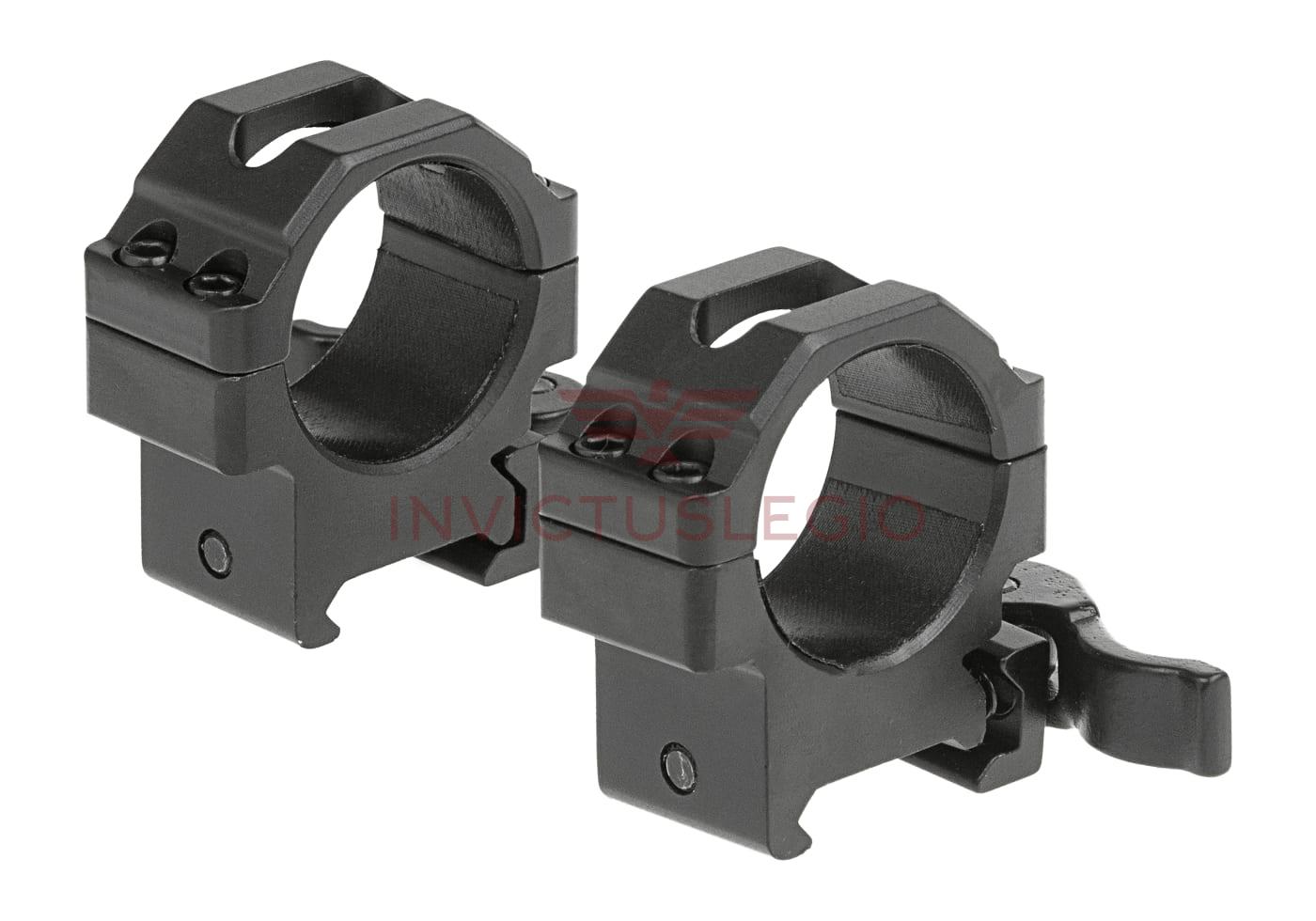 Leapers 30MM QD CNC MOUNT RINGS LOW