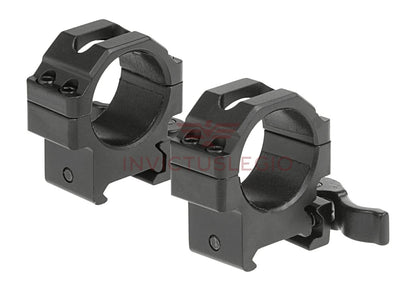 Leapers 30MM QD CNC MOUNT RINGS LOW