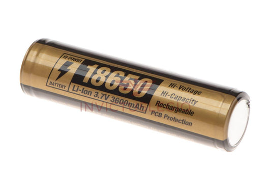 Clawgear 18650 BATTERY 3.7V 3600MAH