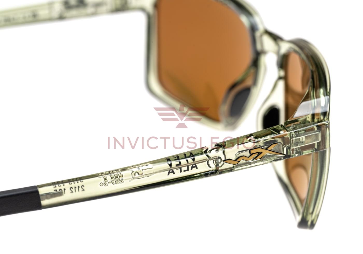 Wiley X WX ALFA CAPTIVATE POLARIZED BRONZE MIRROR