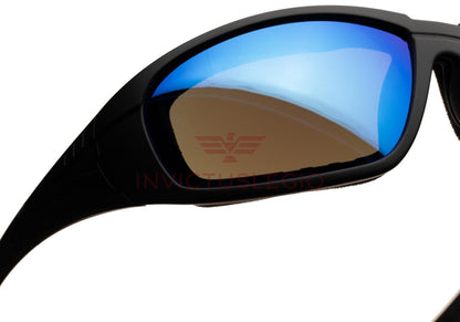 Wiley X WX BOSS CAPTIVATE POLARIZED BLUE MIRROR