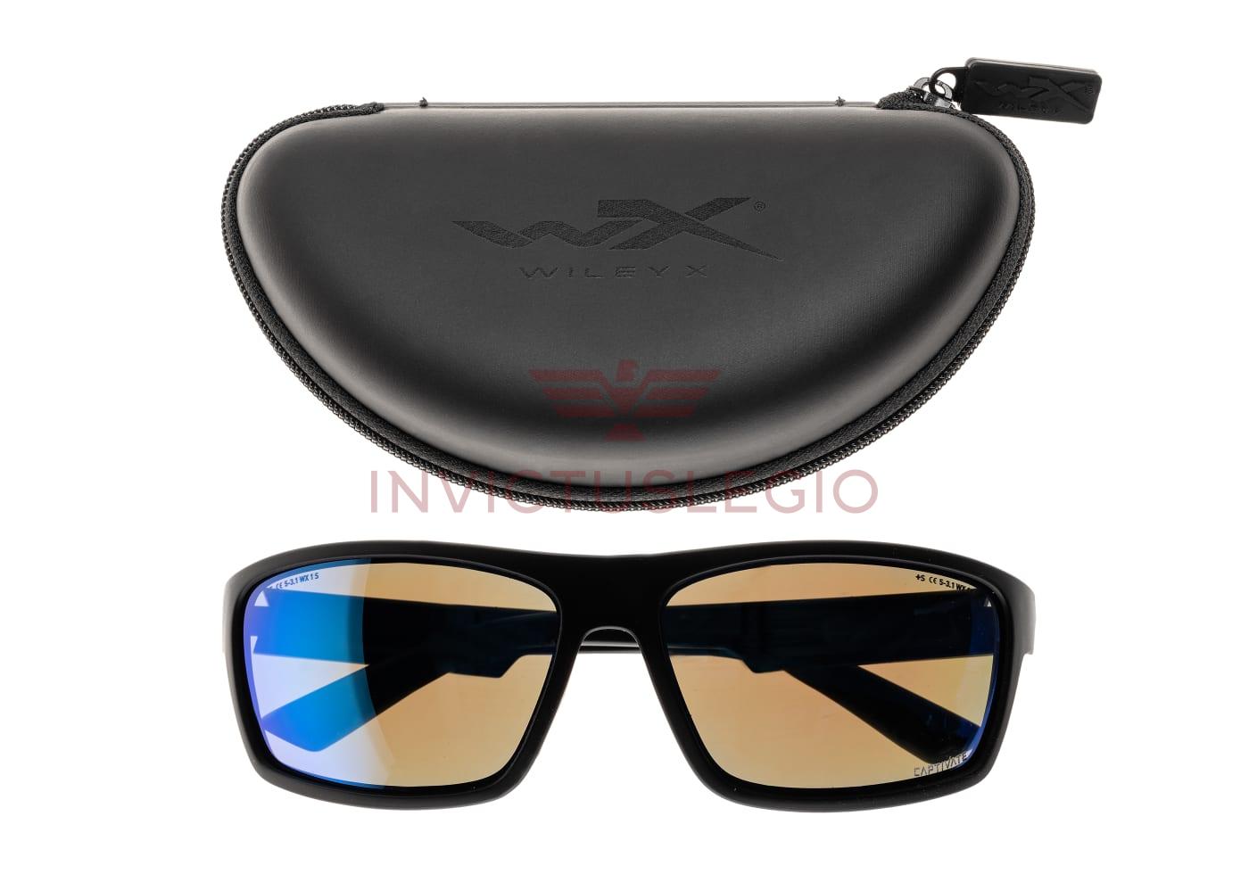 Wiley X WX PEAK CAPTIVATE POLARIZED BLUE MIRROR