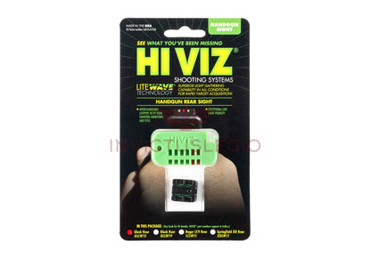 HIVIZ LITEWAVE REAR SIGHT FOR GLOCK 17/19 - INVICTUSLEGIO