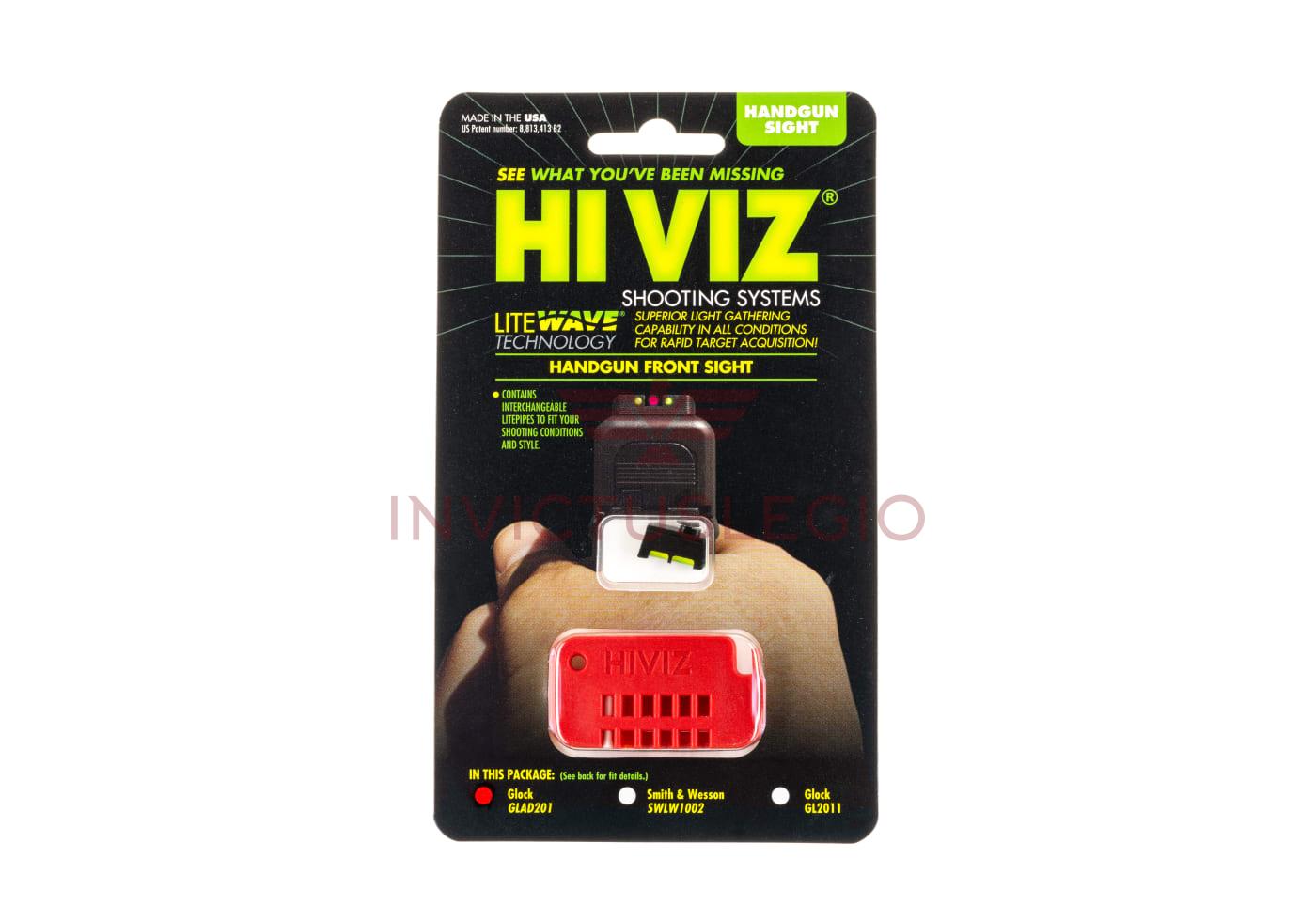 HIVIZ TARGET FRONT SIGHT FOR GLOCK 17/19 - INVICTUSLEGIO