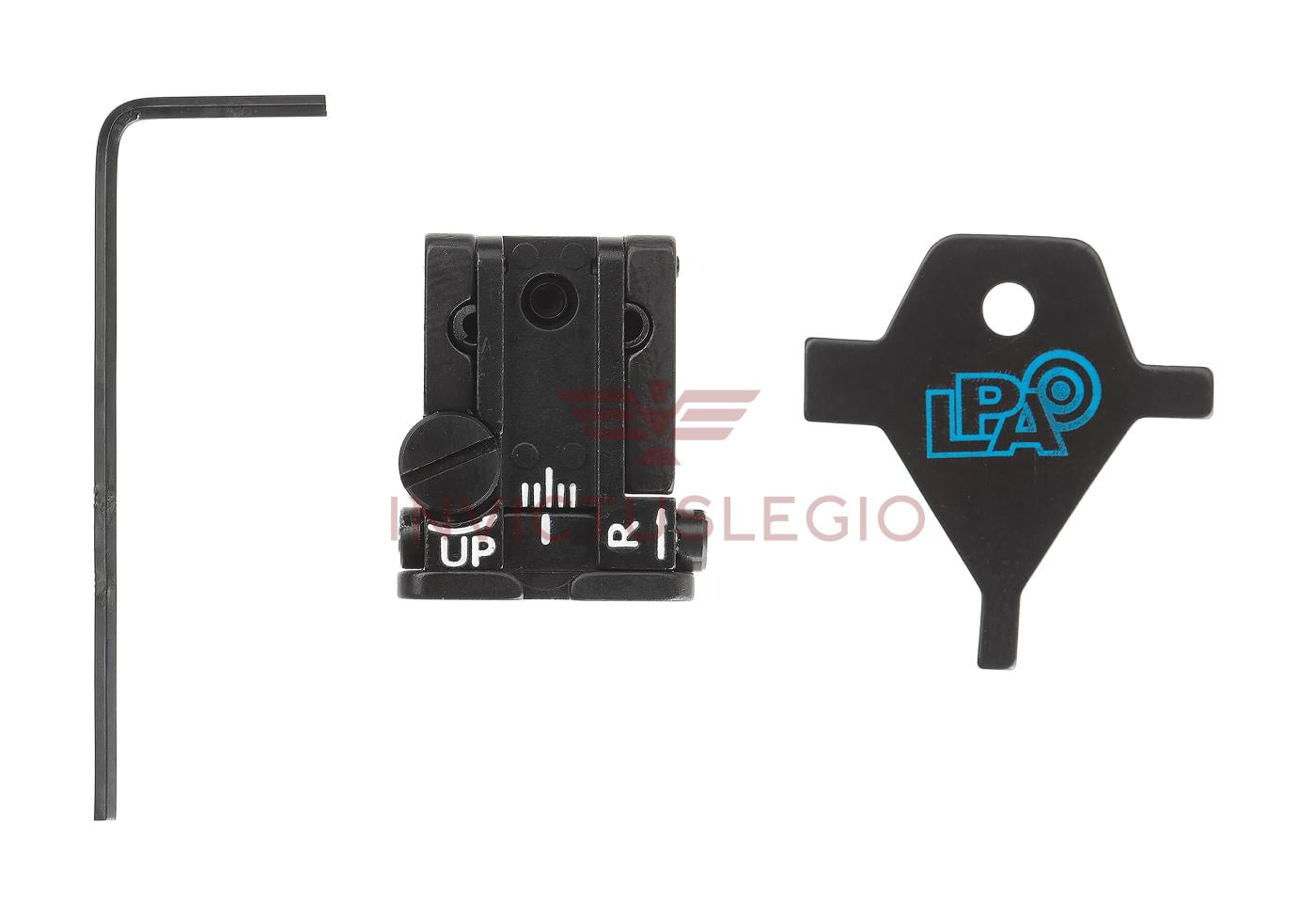 LPA 30 TYPE REAR SIGHT FOR GLOCK 17/19 - INVICTUSLEGIO