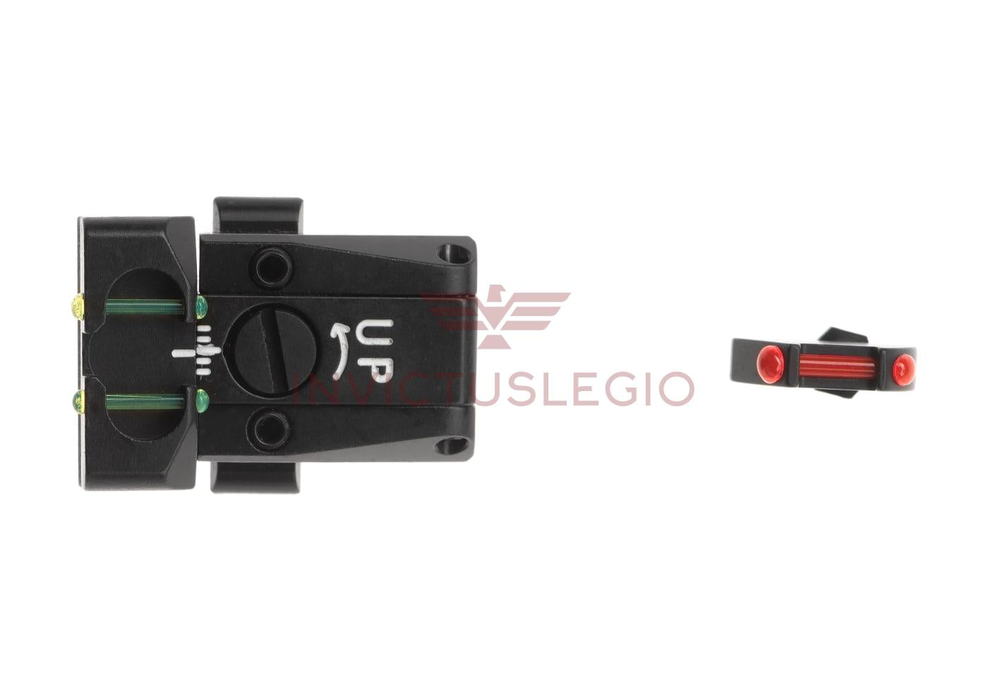 LPA FIBER OPTIC SIGHT SET FOR GLOCK 17/19 - INVICTUSLEGIO