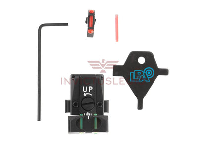 LPA FIBER OPTIC SIGHT SET FOR GLOCK 17/19 - INVICTUSLEGIO