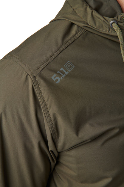 5.11 TACTICAL RADAR PACKABLE HOODED JACKET
