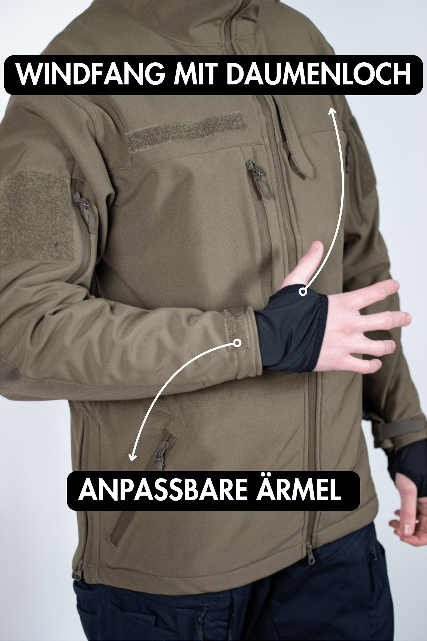 Veste softshell, « Haute Défense »