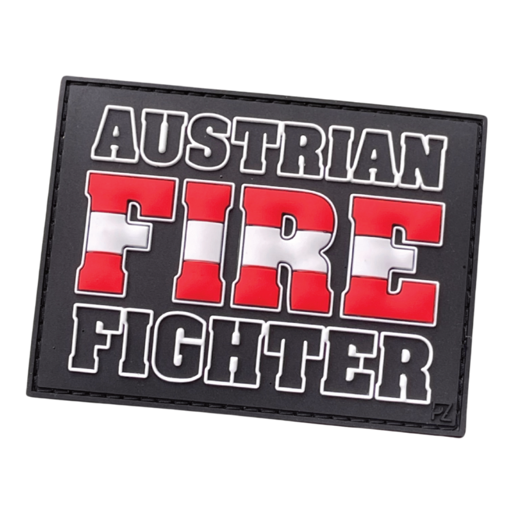 Austrian Fire Fighter Gummi Patch - INVICTUSLEGIO