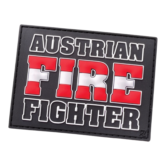 Austrian Fire Fighter Gummi Patch - INVICTUSLEGIO