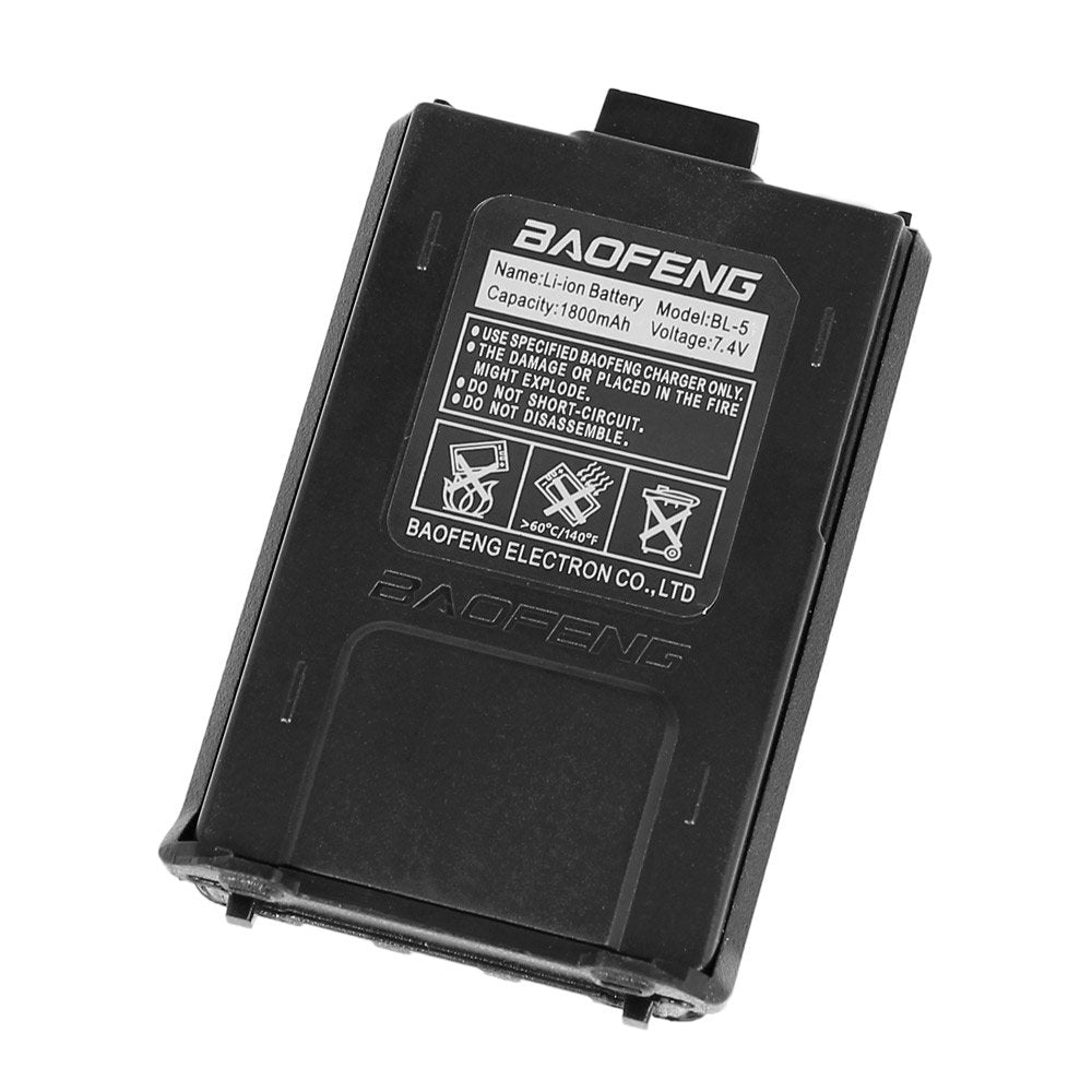 BaoFeng - Akku für UV-5R, UV-8HX Radio - 7.4V 1800 mAh - INVICTUSLEGIO