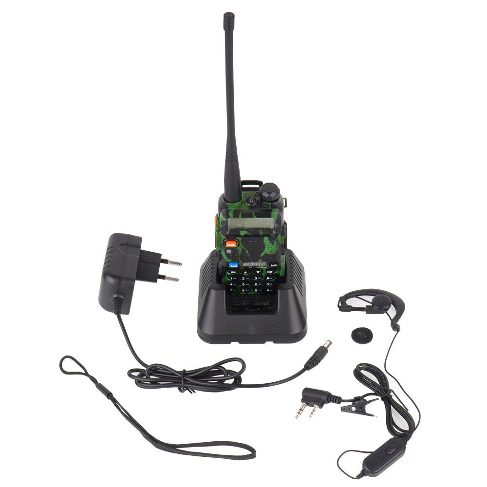 BaoFeng - VHF/UHF UV-5R HTQ Duobander PTT Radio - 5 W - INVICTUSLEGIO